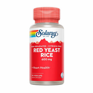 Solaray, Red Yeast Rice, 600 mg, 90 Veg Caps