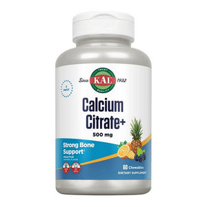 Kal, Calcium Citrate Plus Mixed Fruit, 60 Chewables