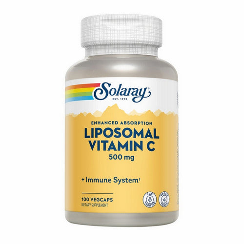 Solaray, Enhanced Absorption Liposomal Vitamin C, 500 Mg, 100 Veg Caps