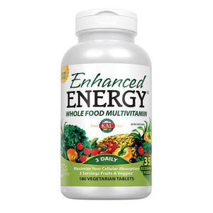 Kal, Enhanced Energy Iron Free, 180 Tabs
