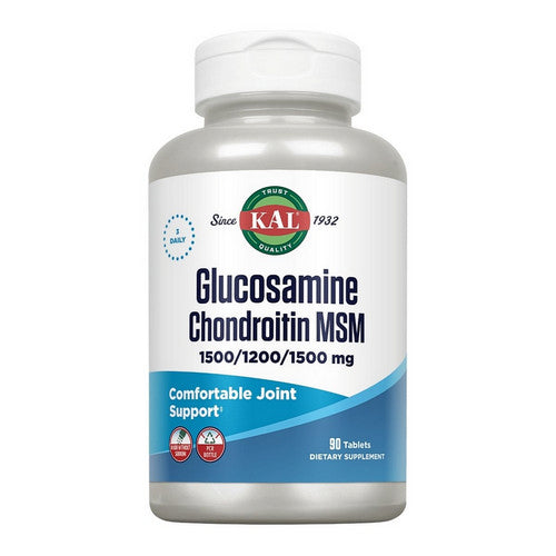 Kal, Glucosamine Chondroitin MSM, 90 Tabs