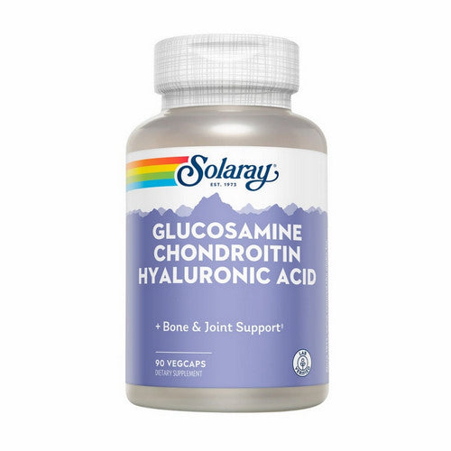 Solaray, Glucosamine Chondroitin Hyaluronic Acid, 90 Veg Caps