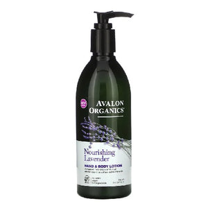 Avalon Organics, Organics Hand And Body Lotion Revitalising Lavender, 12 Oz