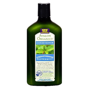 Avalon Organics, Conditioner Strengthening Peppermint, 11 Oz