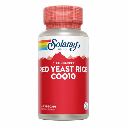 Solaray, Red Yeast Rice CoQ-10, 60 Veg Caps