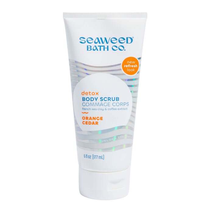 Sea Weed Bath Company, Exfoliating Detox Scrub, Refresh Scent, 6 Oz