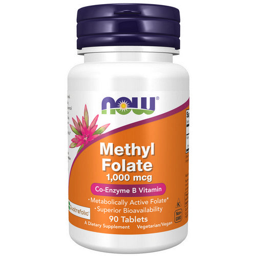 Now Foods, Methyl Folate, 1,000 mcg, 90 Tabs
