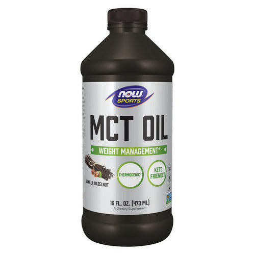 Now Foods, MCT Oil, Vanilla Hazalnut 16 Oz