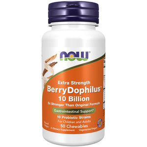 Now Foods, Berry Dophilus 10 Billion, 50 Chews