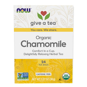 Now Foods, Comfy Chamomile Tea Organic, 24 Bags