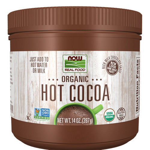 Now Foods, Organic Hot Cocoa, 14 Oz