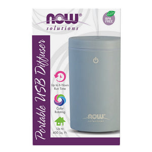 Now Foods, Portable USB Ultrasonic Oil Diffuser, 1 Count