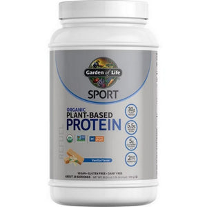 Garden of Life, Sport Organic Plant-Based Protein Vanilla, 30.16 Oz