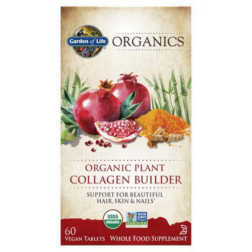Garden of Life, Organics Organic Plant Collagen Builder, 60 Tabs