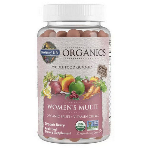 Garden of Life, Organics Women's Multi, Organic Berry 120 Chews