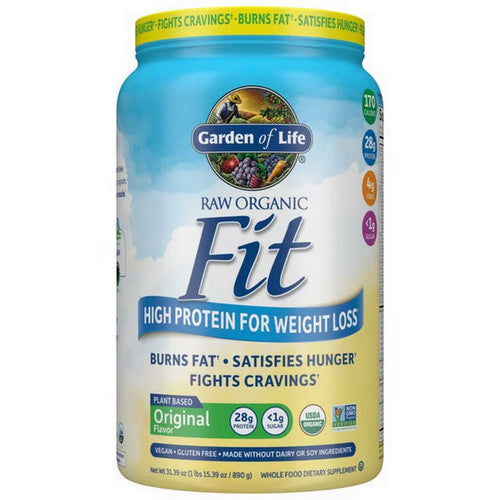 Garden of Life, Raw Organic Fit Plant-Based Original, 30.1 Oz