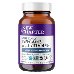 New Chapter, Every Man's One Daily 55 Plus Men's Multivitamin, 48 Tabs