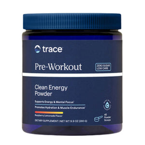 Trace Minerals, Pre-Workout Clean Energy Powder, 9.9 Oz