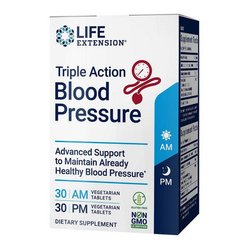 Life Extension, Triple Action Blood Pressure, 60 Tabs