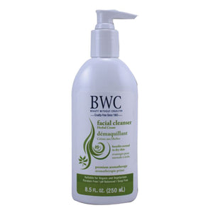 Beauty Without Cruelty, Herbal Cream Facial Cleanser, 8.5 Oz