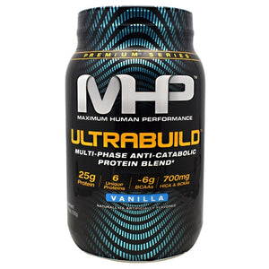Maximum Human Performance, Ultrabuild Protein, Vanilla 2 lbs