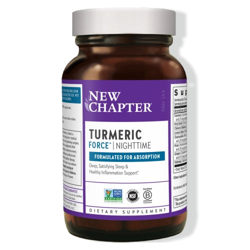 New Chapter, Turmeric Force Nighttime, 60 Veg Caps