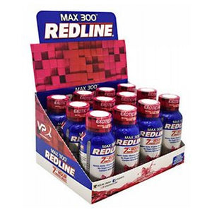 VPX Sports Nutrition, Redline Max 300, Exotic Fruit 24 X 2.5 Oz