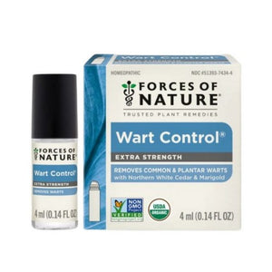Forces of Nature, Wart Remover Dual Action Roll On, 4 Ml