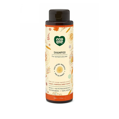 Eco Love, 100% Vegan Shampoo, 17.6 Oz