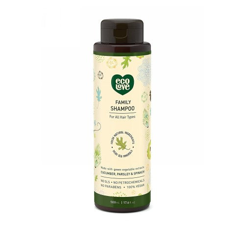 Eco Love, 100% Vegan Shampoo, 17.6 Oz
