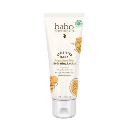 Babo Botanicals, Sensitive Baby Hydrating Lotion Fragrance Free, 8 Oz