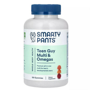 SmartyPants, Teen Guy Complete Gummy Vitamins, 120 Count
