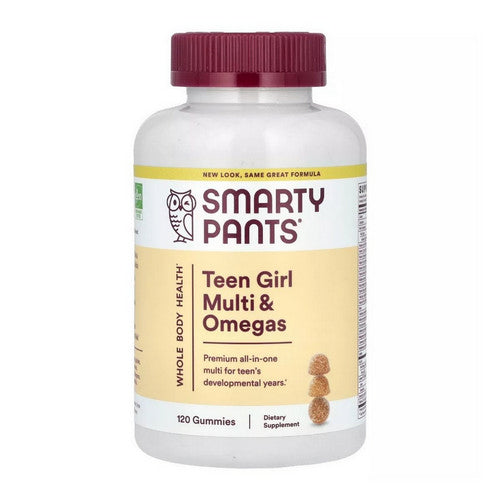 SmartyPants, Teen Girl Complete Gummy Vitamins, 120 Count