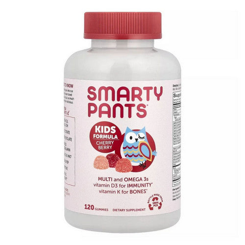 SmartyPants, Kids Complete Cherry Berry Gummy Vitamins, 120 Count