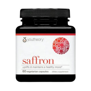 Youtheory, Saffron Advanced, 60 Caps