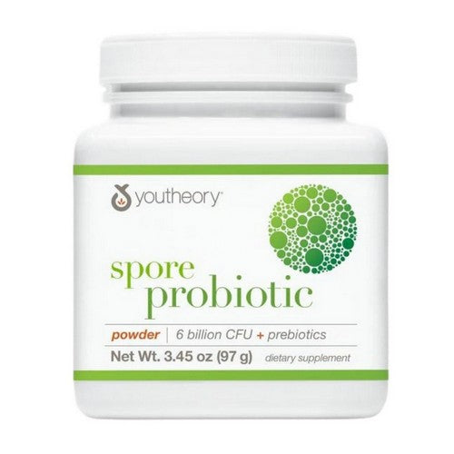 Youtheory, Spore Probiotic Powder Plus Prebiotics, 3.45 Oz