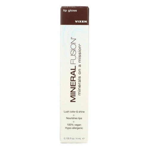 Mineral Fusion, Lip Gloss Vixen, .135 Oz