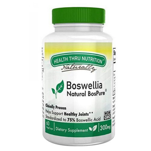 Health Thru Nutrition, Boswellia Bospure, 300 Mg, 60 Veg  Caps