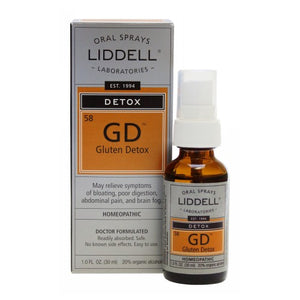 Liddell Laboratories, Gluten Detox Oral Spray, 1 Oz