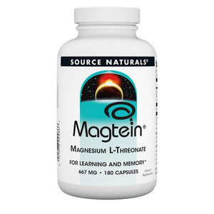 Source Naturals, Magtein Magnesium L-Threonate, 667 Mg, 180  Caps