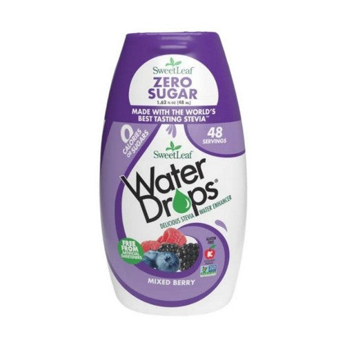 Sweetleaf Stevia, Mixed Berry Water Drops, 1.62 Oz