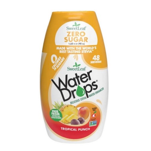 Sweetleaf Stevia, Waterdrops, Tropical Punch 1.62 Oz