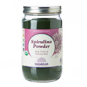 Imlakesh Organics, Organic Spirulina Powder, 14 Oz
