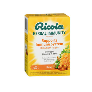 Ricola, Herbal Immunity Supports Honey, 24 Count