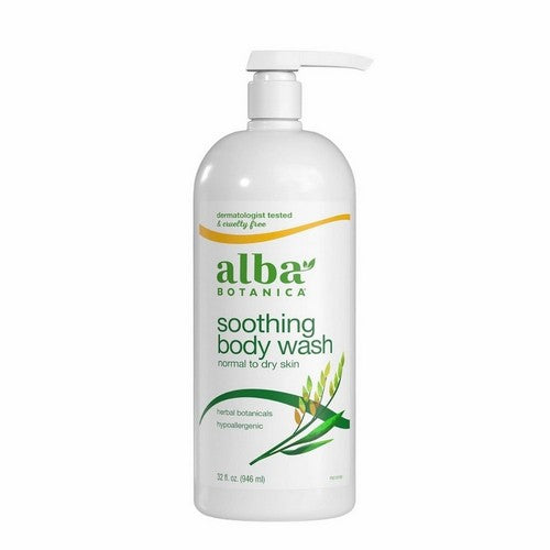 Alba Botanica, Bath & Shower Gel, Herbal Healing 32 Oz