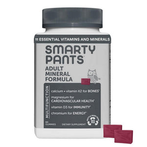 SmartyPants, Adult Minerals, 60 Count