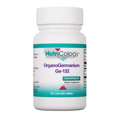 Nutricology/ Allergy Research Group, OrganoGermanium Ge-132, 100 Tabs