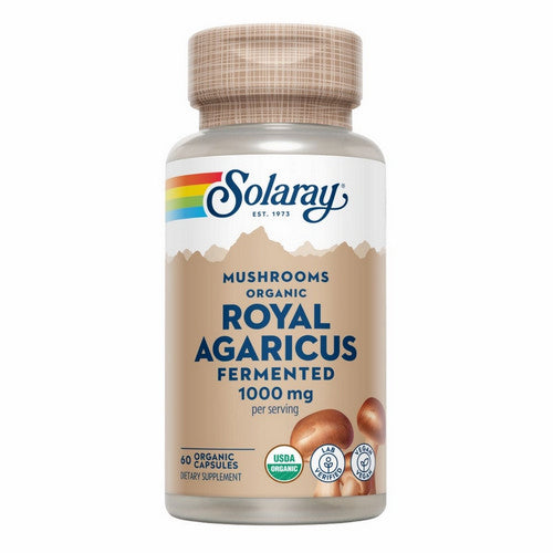 Solaray, Fermented Royal Agaricus, 60 Veg Caps