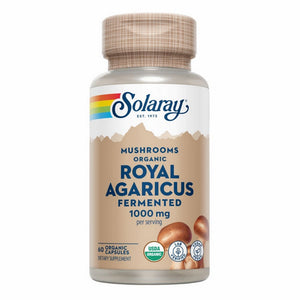Solaray, Fermented Royal Agaricus, 60 Veg Caps