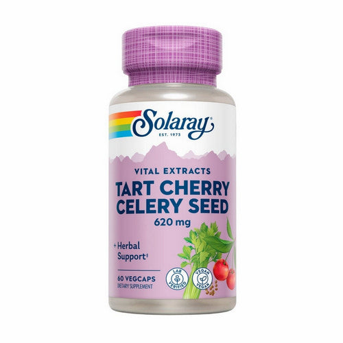 Solaray, Tart Cherry Celery Seed, 60 Veg Caps
